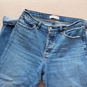 A&F The Dad High Rise Jeans